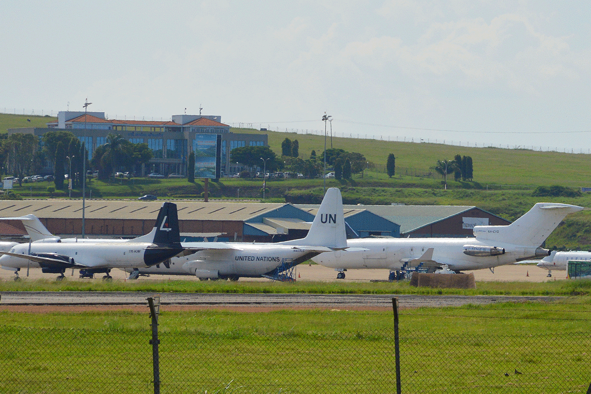 Entebbe International Airport overview for Uganda airport arrivals