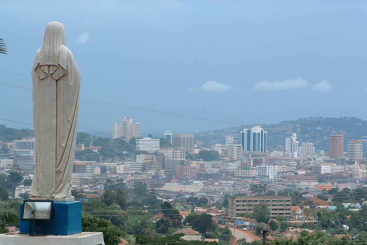 Entebbe to Kampala transfer destination skyline Uganda