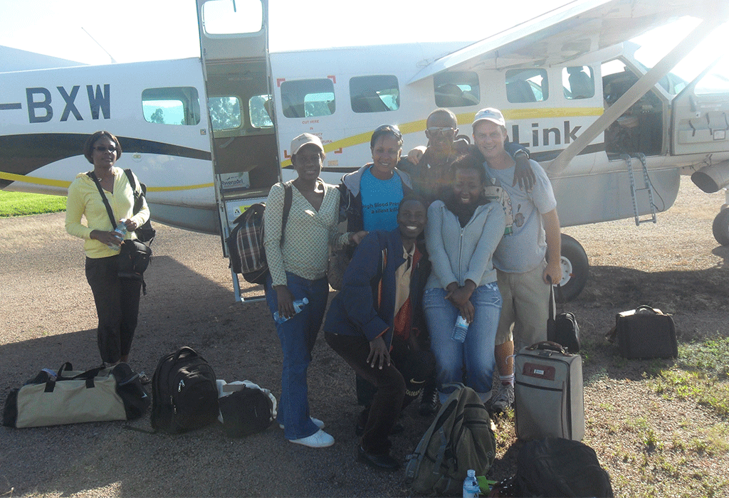 Uganda airport domestic flight connection from Entebbe to Bwindi