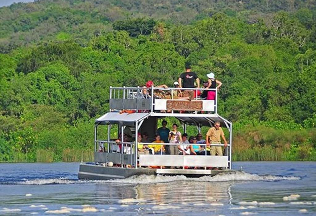 10-Day Uganda and Rwanda Christmas Safari: Festive Gorilla & Wildlife Tour 19 Kazinga Channel boat cruise in Queen Elizabeth National Park