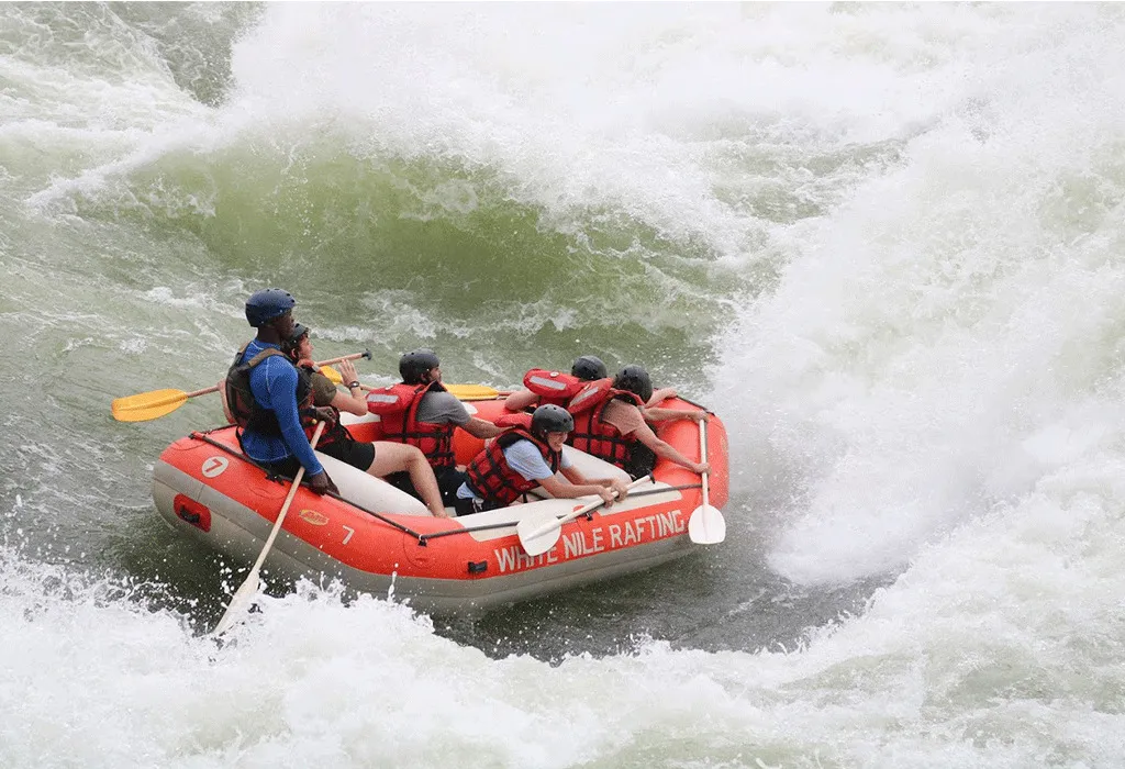 Difference Between Midrange and Luxury Safaris 15 Rafting the Nile