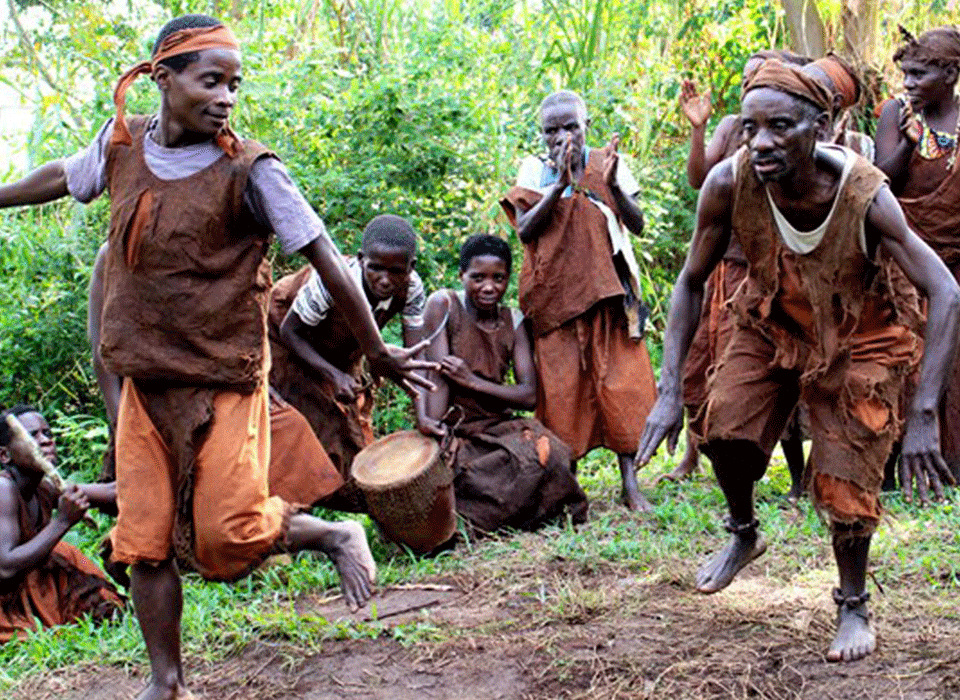 Filming the Batwa in Uganda