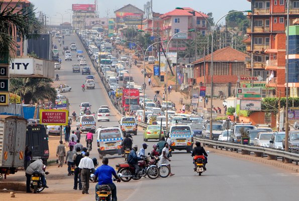 Uganda Driving Guide 9 05 Kampala Entebbe Highway Traffic