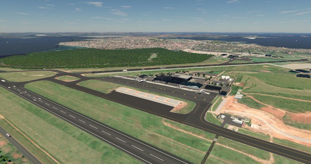 Uganda Safari Deals 27 Aerial view of Entebbe International Airport Uganda