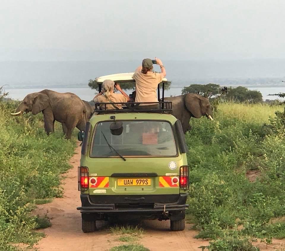 28 Murchison Falls National Park Uganda safari driving