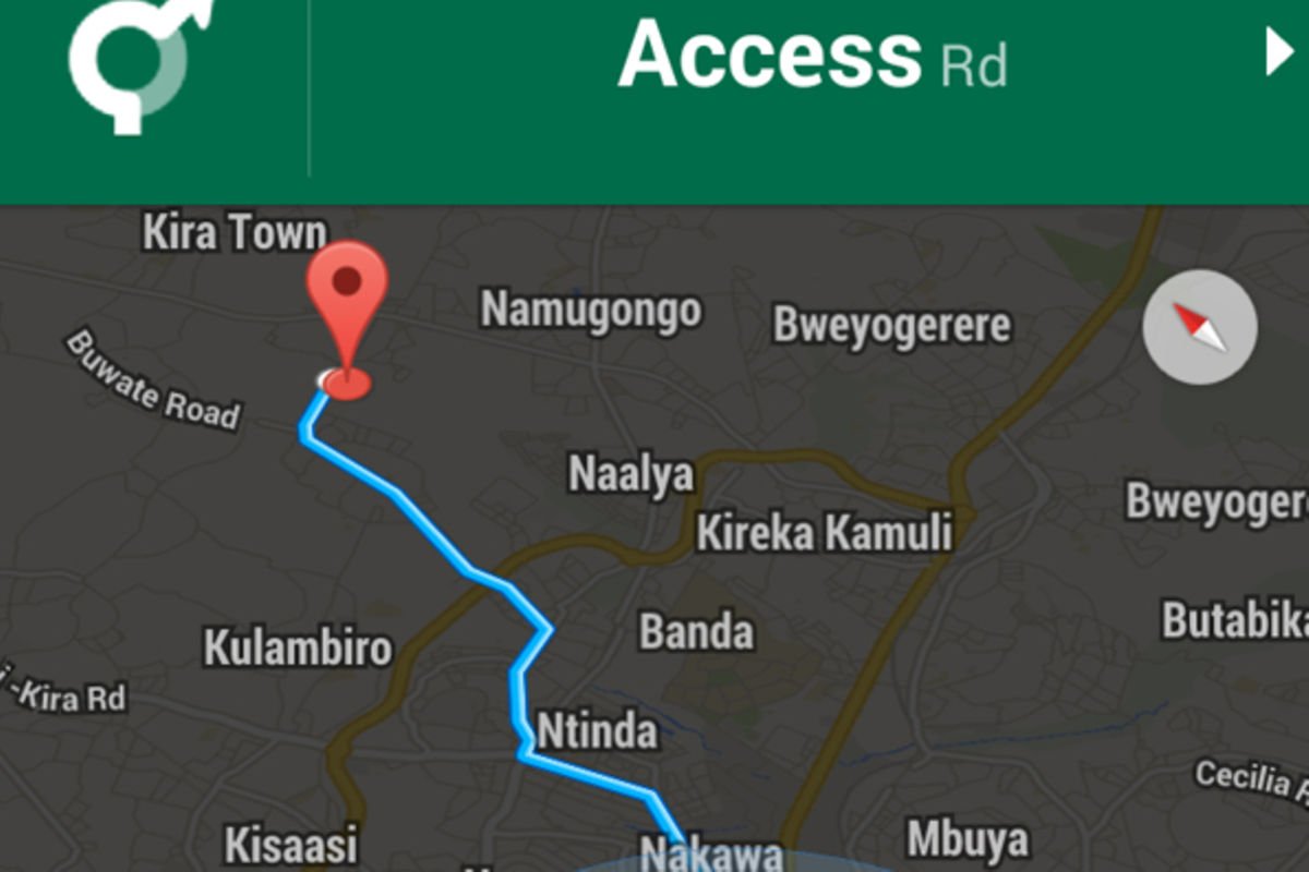 39 Navigation for driving in Uganda
