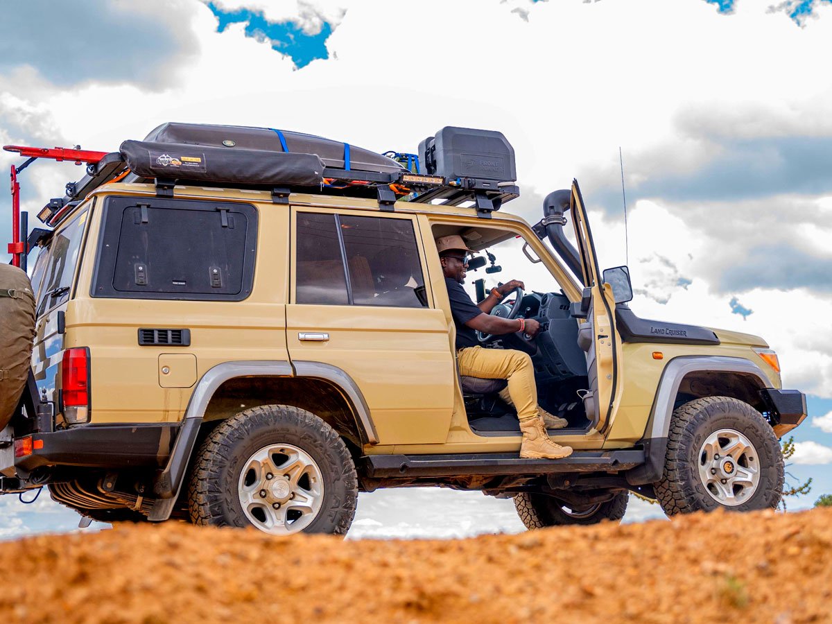 3-Day Gorilla Trekking Safari Uganda 3 Uganda Equator roadside landmark on a safari journey