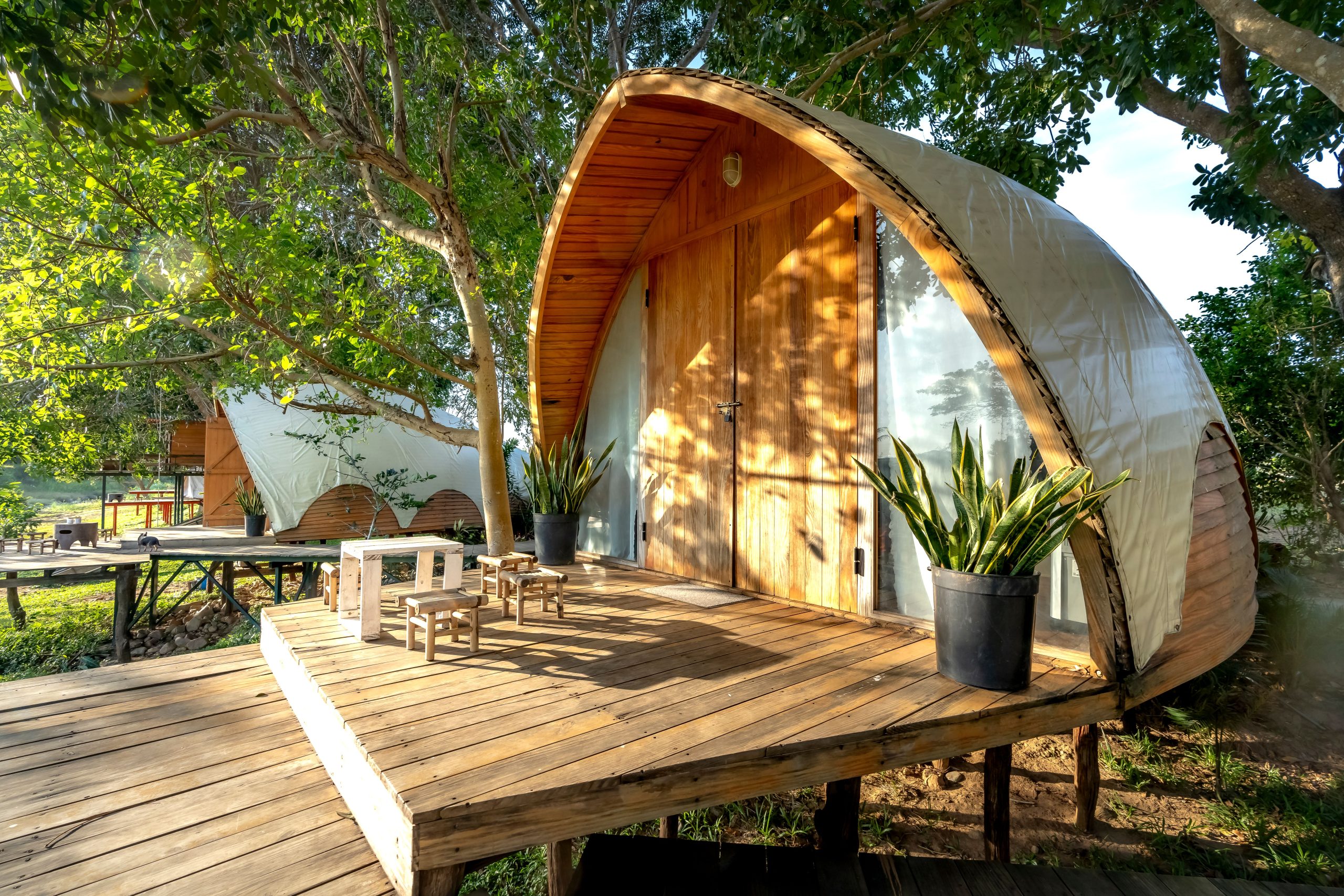 Luxury safari lodge near Volcanoes National Park in Rwanda, ideal for visitors attending the Kwita Izina Gorilla Naming Ceremony.