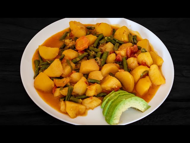 Uganda Food Guide 31 Ugandan katogo containing Irish potatoes beans and other root foods