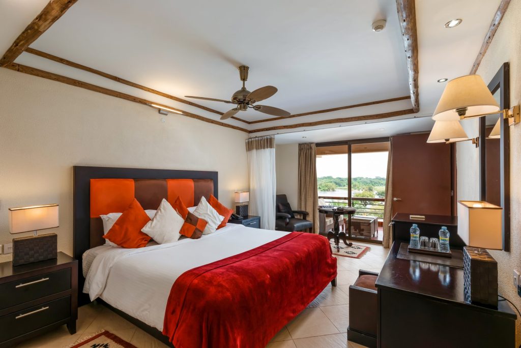 Murchison Falls Safari from China 15 Luxury room at Chobe Safari Lodge during a Murchison Falls Safari from China