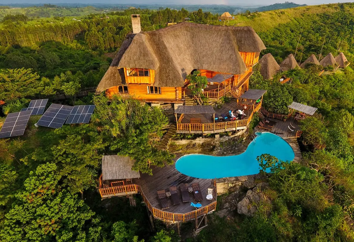 Uganda Safari Cost from Germany 31 Clouds Mountain Gorilla Lodge luxury accommodation near Bwindi