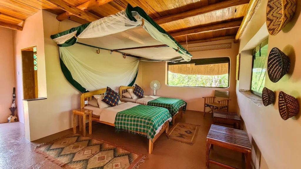 Murchison Falls Safari from China 13 Mid-range accommodation at Murchison River Lodge during a Murchison Falls Safari from China