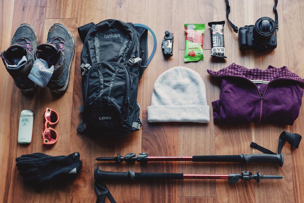 Essential trekking gear and packing items for a Halal Uganda Safari from Malaysia