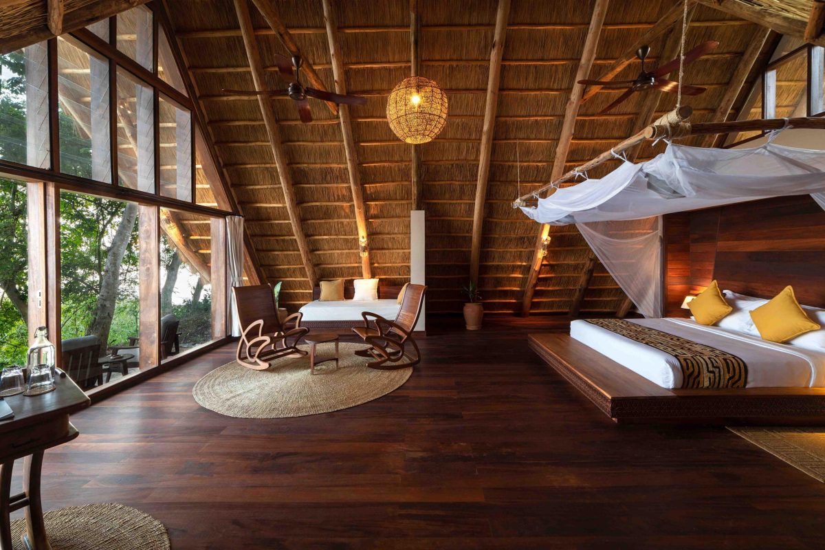 Upper mid-range safari lodge accommodation for Malaysian Muslim travelers on a Halal Uganda Safari from Malaysia