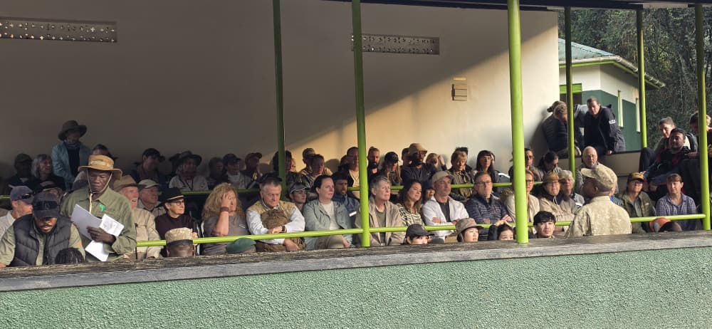Gorilla Trekking in Uganda & Rwanda | 2026–2027 Guide 5 Ranger briefing before Gorilla Trekking and a guided mountain gorilla forest visit